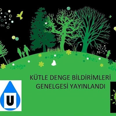Kütle Denge Bildirimleri Tarihli 2021/18 Sayılı Genelge 02.09.2021 