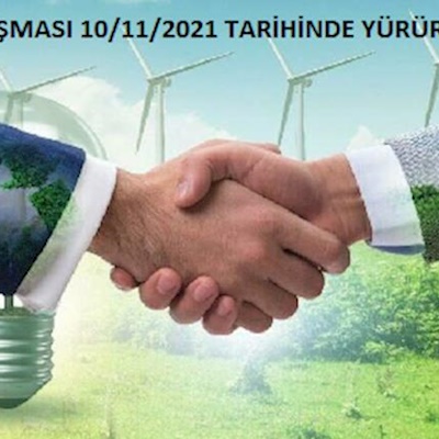 PARİS ANLAŞMASI 10/11/2021 TARİHİNDE YÜRÜRLÜĞE GİRİYOR