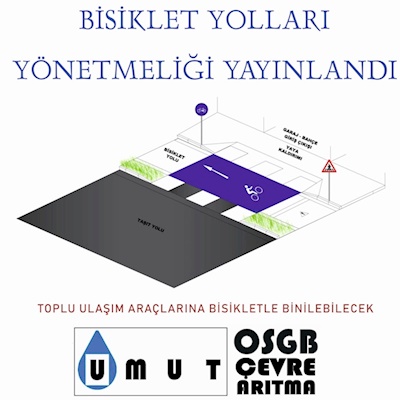 Bisiklet Yolları Yönetmeliği Yayınlandı 13/12/2019
