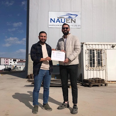 Nauen Gemi Geçici Faaliyet Belgesini Umut Mühendislik İle Aldı