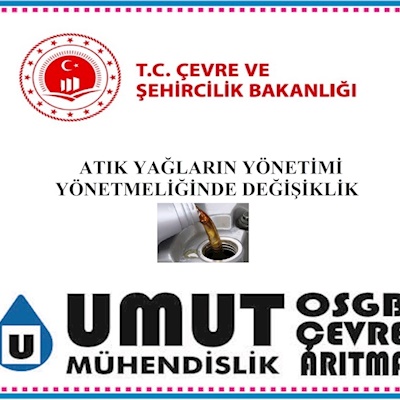 ATIK YAĞLARIN YÖNETİMİNDE DEĞİŞİKLİK 23.12.2020