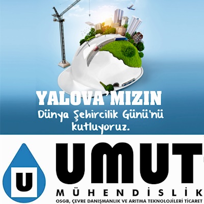 Yalova'mızın Dünya Şehircilik Günü Kutlu Olsun 08.11.2018