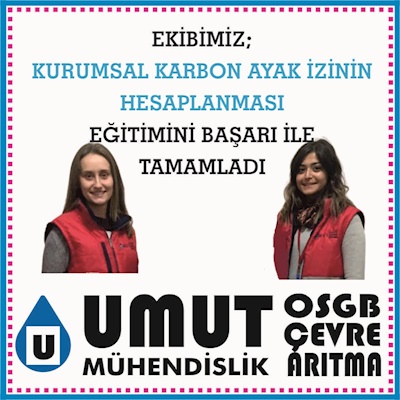 Kurumsal Karbon Ayak İzinin Hesaplanması 20/12/2020