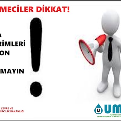 Bekra Bildirimlerine Dikkat! 27.05.2019